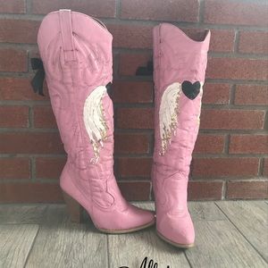Pink Cowgirl Boots